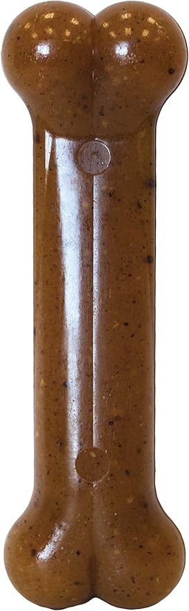 Nylabone Puppy Chew Teething Bone, Soothing Chew Toys for Teething Puppies, Puppy Enrichment, Chicken Flavor, Small Dogs - Up to 25 Ibs., 1 Count