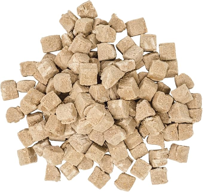 hotspot pets Freeze Dried Rabbit Treats for Dogs & Cats, USA Made - 1LB Bag 600+ Pcs, Single Ingredient Rabbit Bites - High Protein, Training Reward & Food Topper - Grain Free, Low Calorie Snack