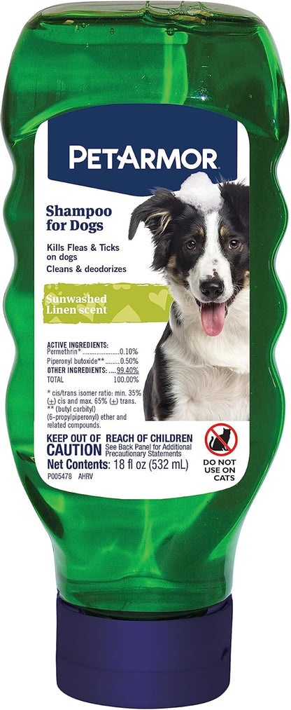 PetArmor F&T Shampoo Dog Original 18OZ