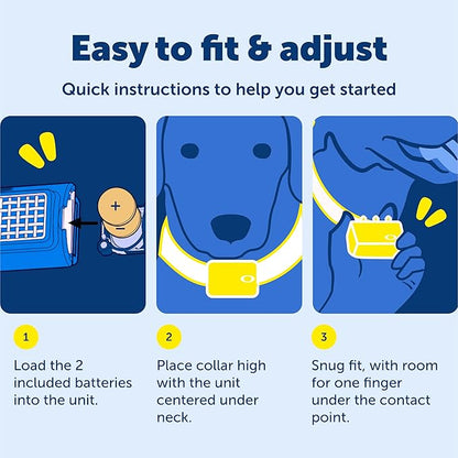 PetSafe Ultrasonic Bark Control Collar - Gentle No Shock Bark Training - Lightweight Comfortable Design - Water Resistant Dog Collar - Humane