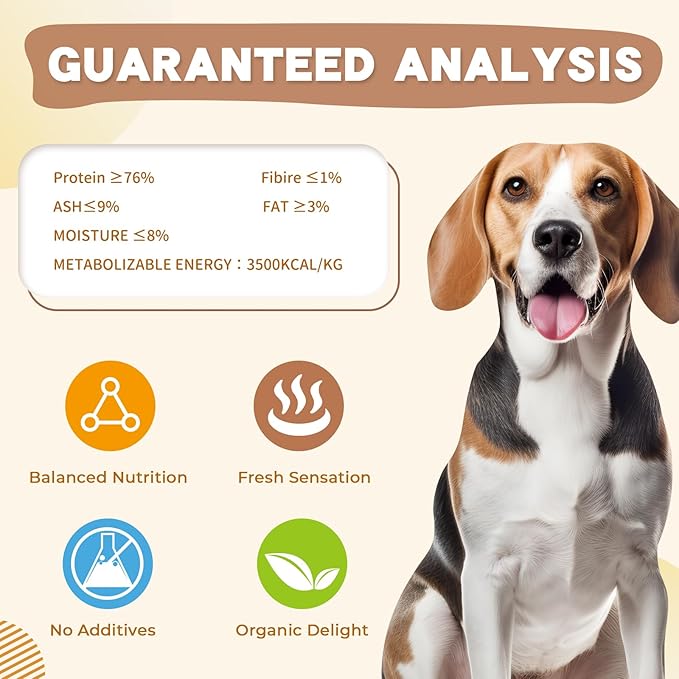 Dancing Tail Freeze Dried Chicken & Kale Cube Cat & Dog Treats Biscuits, Dehydrated High Protein Weight Control Traing Treats for Small Dogs Cats 1.8 Ounce