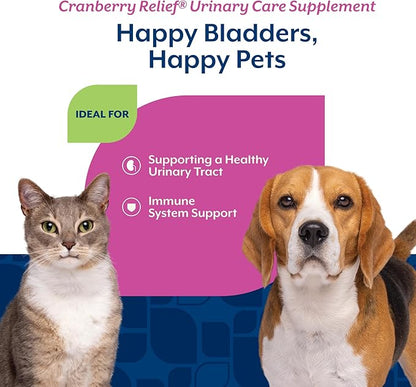 NaturVet – Cranberry Relief Plus Echinacea | Helps Support a Healthy Urinary Tract & Immune System (50g Powder)