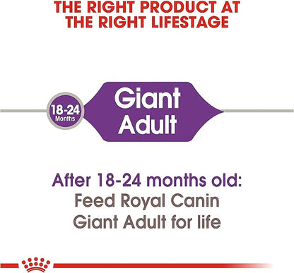 Royal Canin Size Health Nutrition Giant Adult Dry Dog Food, 30 lb Bag