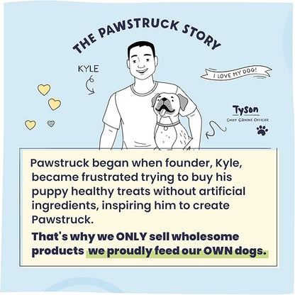 Pawstruck Bully Slices Premium Rawhide Chew Sticks, Beef Flavor - Low Fat, High Protein Treat for Small, Medium, and Large Dogs - No Artificial Ingredients - 1 lb Bag - Packaging May Vary