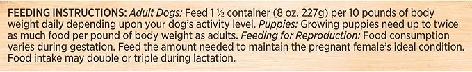 Nutrish Rachael Ray Wet Dog Food Hearty Beef Stew, 8 oz. Tub, 8 Count