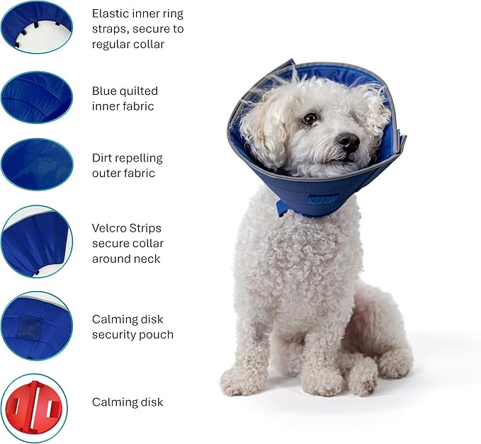 Calm Paws Dog Caring Collar W/Calming (XSmall)