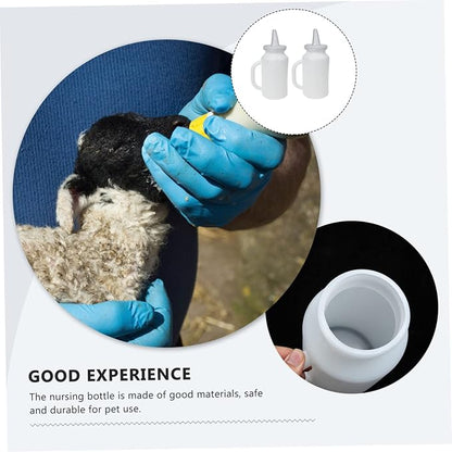 Levemolo 2pcs Bottle for Cats Kitten Nursing Bottle Kitten Milk Pet Feeding Calf Milk Feeding