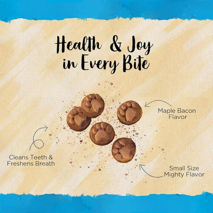 Blue Dog Bakery Natural Dog Treats, Doggie Paws, Maple Bacon Flavor, 16.2oz (1 Count) (Pack of 2)