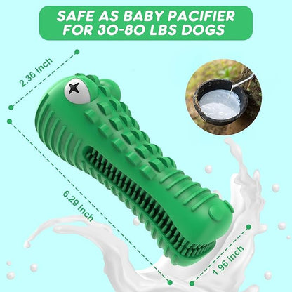 Cutiful Dog Toys for Aggressive Chewers Large Medium Breed, Indestructible Dog Chew Toys, Squeaky Interactive Tough Extremely Durable, Dogs Toothbrush Toys to Keep Them Busy
