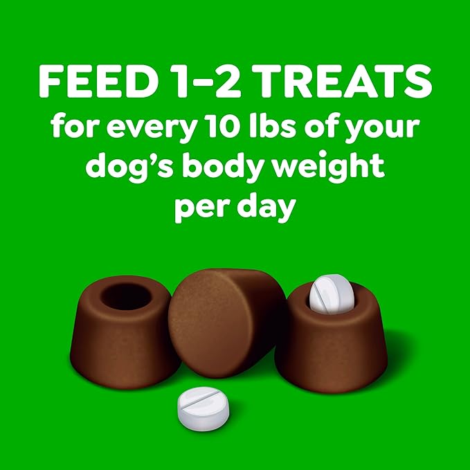 Greenies Pill Pockets for Dogs Small Size, Tablet Pill Treats for Dogs, Hickory Smoke Flavor, 3.2 oz. Pouch