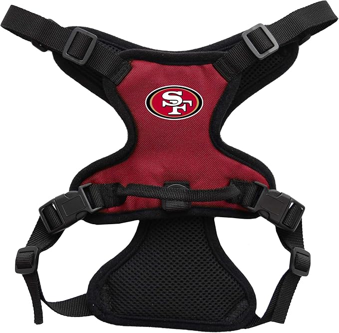 Littlearth NFL Unisex NFL Front Clip Pet Harness