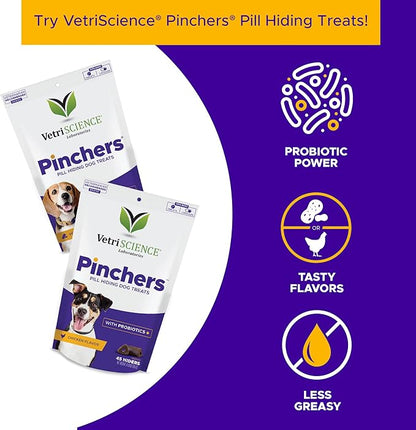 VetriScience Kidney Health Chewable Tablets for Dogs - Renal Essentials Support Supplement with Astragalus, Rehmannia, Nettle Seed & Cordyceps, Urinary & Renal Support, Smoke Flavor, 60 Ct