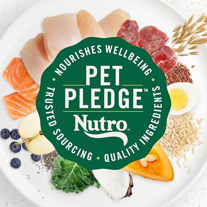 Nutro Ultra High Protein Dry Puppy Food, Chicken, Lamb and Salmon, Dry Dog Food with a Trio of Proteins, 22 lb. Bag