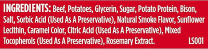 Nutrish Burger Bites Beef Recipe with Bison Premium Dog Treats, 5 oz. Pouch, Pack of 5 (Rachael Ray)