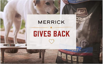 Merrick Grain Free Canned Dog Food, Real Duck Dinner Recipe With Added Vitamins and Minerals, 12.7 oz. Can