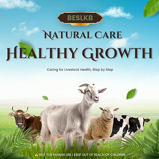 Soluble Drench Powder for Sheep & Cattle, Levamisole Hydrochloride, Oral Dewormer, 1.8 oz (52 g)