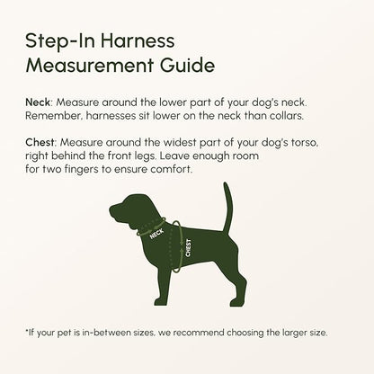 Downtown Pet Supply Step in Dog Harness for Small Dogs - Adjustable, Escape Proof Dog Harness with Reflective Trim - All-Weather, Fast-Drying Padded Mesh Fabric - Lilac, S