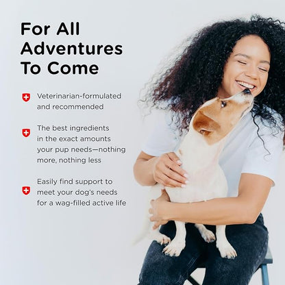 Nutri-Vet Allerg-Eze Chewables for Dogs, Antioxidants & Omega-3 Fatty Acids, Allergy Relief Supplement, Supports Skin, Coat & Respiratory Health, 60 Count