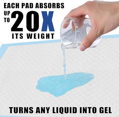 Bolux Dog and Puppy Training Pads， Disposable Dog Pee Pads (150, 13"*18" (33*45cm))