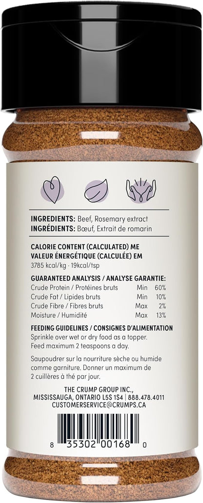 Crumps' Naturals Beef Liver Sprinkles Brown, 4.2 Ounce (Pack of 1)