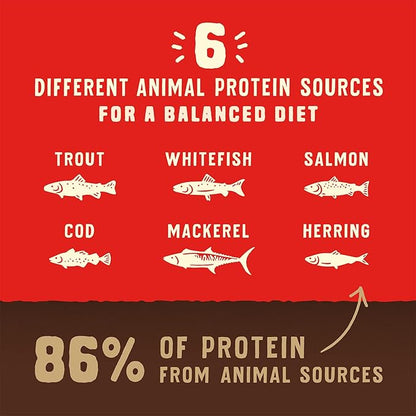 Stella & Chewy's Wild Red Dry Dog Food Raw Coated High Protein Grain & Legume Free Ocean Recipe, 21 lb. Bag