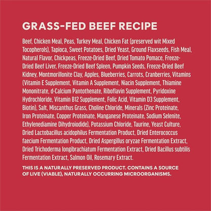 Instinct RawBoost, Natural Dry Dog Food with FreshDried Raw, High Protein, Grain-Free Recipe - Real Beef, 3.5 lb. Bag
