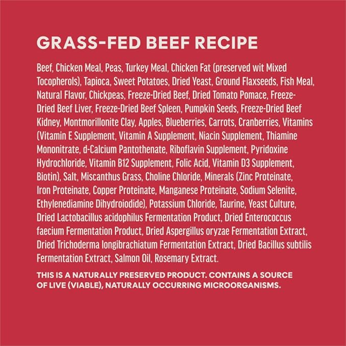 Instinct RawBoost, Natural Dry Dog Food with FreshDried Raw, High Protein, Grain-Free Recipe - Real Beef, 10 lb. Bag