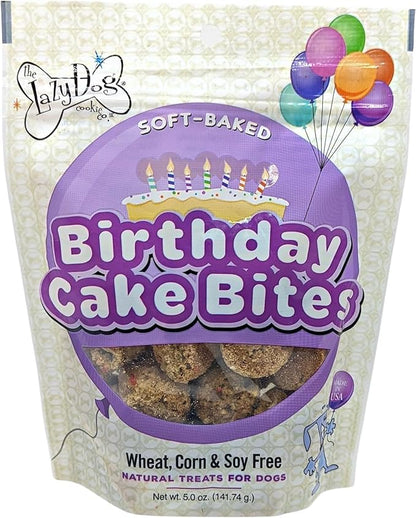 The Lazy Dog Cookie Co. Mutt Mallows Soft Baked Dog Treats, Wheat, Corn & Soy Free, Baked in The USA, 5 oz Cost Saving Variety Bundle (Pack of 3)