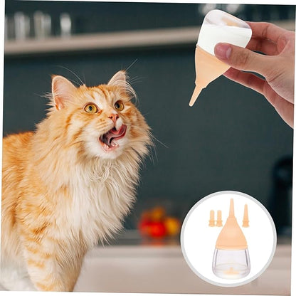 balacoo Pet Feeding Bottle User-Friendly for Newborn Puppies Kittens Small Nursing Bottle Cat Milk