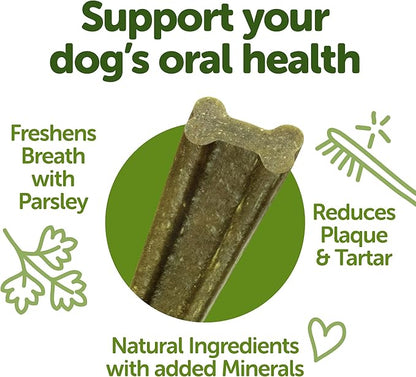 Wellness WHIMZEES Freshzees Dog Dental Treat, Soft Chews, Freshens Breath, Medium Size, 14.81 oz Bag, 14 Count