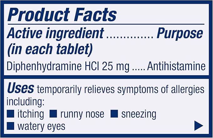 Pro-Sense Itch and Allergy Solutions, for Dogs, Antihistamine, 100 Count (Pack of 2)