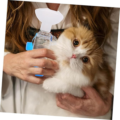 BESPORTBLE Pet Spacer Mask for Cats and Dogs Feline Chamber Breathing Indicator Medication for Respiratory Issues