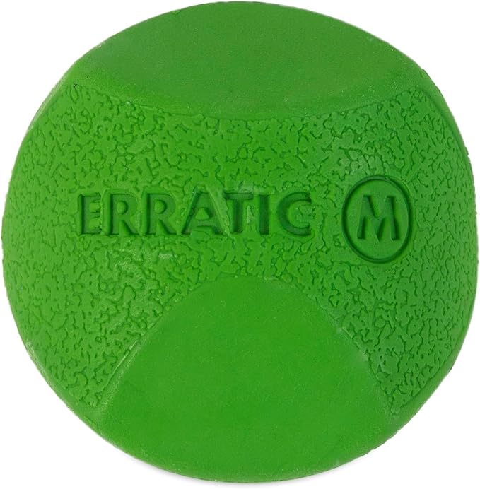 Chuckit! Erratic Dog Ball Interactive Toy For Dogs, Unpredictable Bounces, Small 2" For Small Breeds and Puppies, Pack of 2