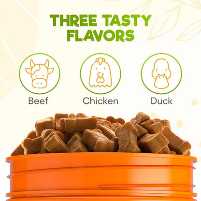 ZENO Flea and Tick Prevention Chewables for Dogs - 150 Chews - Flea & Tick Control - Duck Flavor