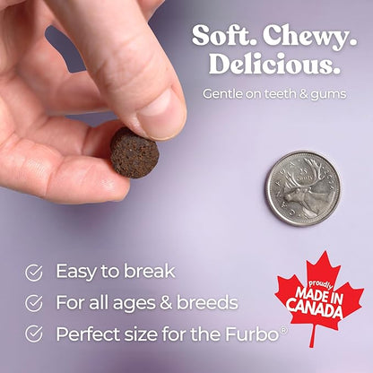 healthybud Hip and Joint Dog Treats - Glucosamine Soft Beef Liver Bites for Senior Dogs, Arthritis Support 14.1oz