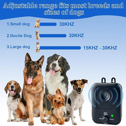 Anti Barking Devices Dog Barking Control Devices with 3 Modes Barking Deterrent Devices for Indoor and Outdoor Use Dog Behavior Training Barking Silencer Safe for Dogs and People