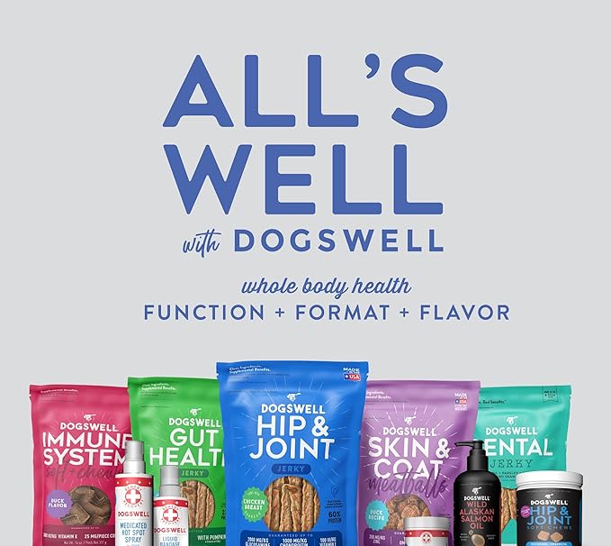 Dogswell Hip & Joint Slices Functional Dog Treats, Beef 8 oz. Bag