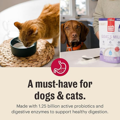 The Honest Kitchen Human Grade Instant Goat's Milk with Probiotics for Dogs and Cats, 5.2 Ounces