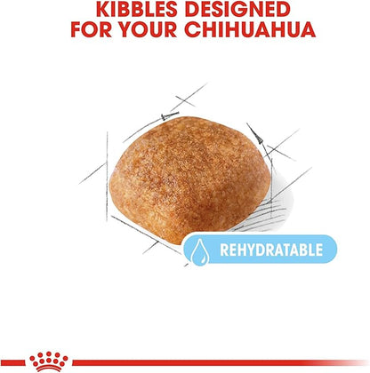 ROYAL CANIN Chihuahua Adult 8+ Breed Specific Dry Dog Food for Senior Dogs,2.5 lb. Bag,(Pack of 2)