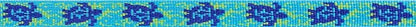 LupinePet Originals 1/2" Turtle Reef 8-12" Adjustable Collar for Small Dogs