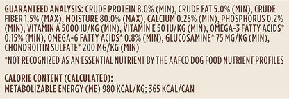 Nutrish Rachael Ray Wet Dog Food Chunks in Gravy Real Turkey, Brown Rice, Peas & Carrots Recipe, 13 oz. Can