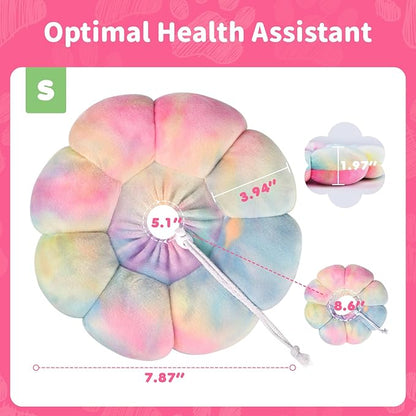 Dog Cat Surgical Recovery Cone Dog Protective Collar, Pet Recovery E-Collar Soft Neck Cone to Stop Licking Wound for Cats & Kittens Small Dog After Surgery (Pinkblue, S)