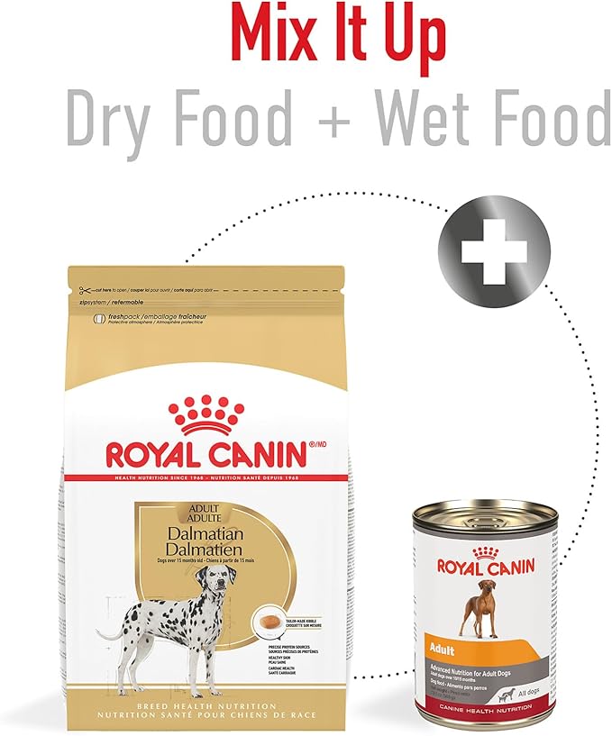 Royal Canin Breed Health Nutrition Dalmatian Adult Dry Dog Food, 30 lb Bag