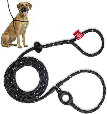 Harness Lead No Pull Dog Harness and Leash Set, Anti Pull Dog Harness, One-Piece Cushioned Rope Safely Prevents Escaping and Pulling (Extra Large, Black Reflective)