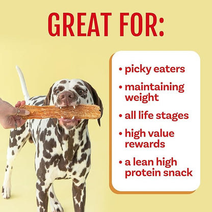 Polka Dog Bakery Chicken Strip Jerky Dog Treat, 4-Ounce