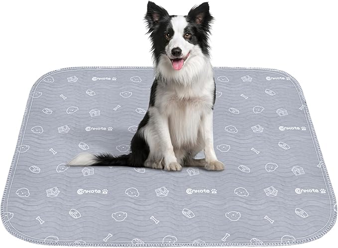 Dog Washable Pee Pads, 2 Pack Large 36"x41" Super Absorbent Reusable Dog Training Pads Puppy Non-Slip Waterproof Mat for Puppy Potty, Playpen, Incontinence