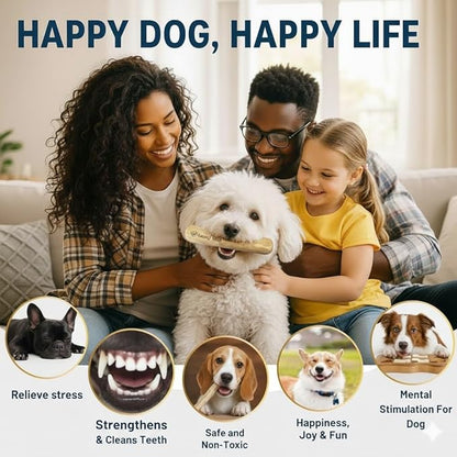 Coffee Wood Dog Chew Stick Toy for Dog, Made from Real Coffee Wood, Sticks for Pets, Safe Dental Cleaning Chews, Pets Health, Teeth Cleaning and Relieve Stress (Small)