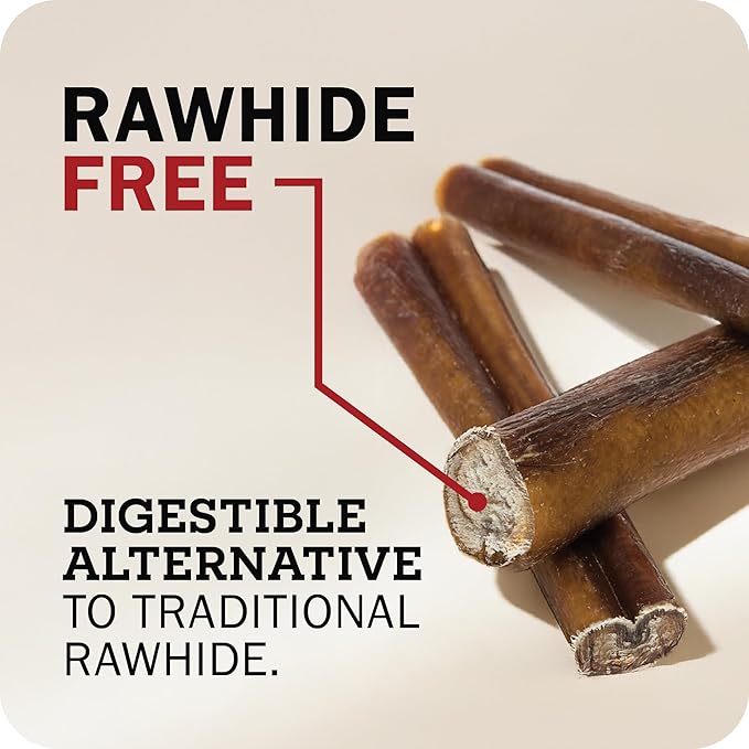 Redbarn Pet Products All Natural 8"-12" Braided Bully Sticks for Medium & Large Dogs - Healthy Long Lasting Beef Chews Variety Party Pack - Single Ingredient Low Odor Rawhide Free - 1 lb Bag