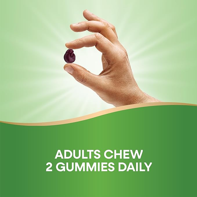 Nature's Way CranRx Cranberry Gummies, Urinary Tract Health Support*, 100% Whole Cranberry Fruit Concentrate with D-Mannose, Vitamin C, 60 Gummies (Set of 3)