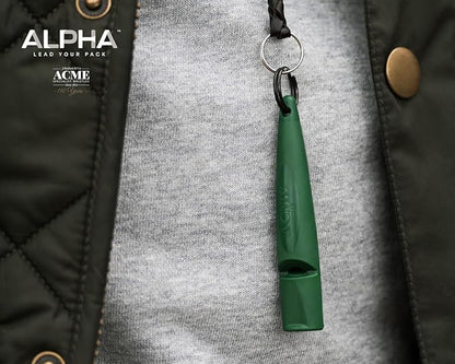 ACME Alpha 210.5 Professional Dog Training Whistle with Enhanced Ergonomic Grip. BPA-Free Plastic. 110 dBA. Standardized Frequency for Smaller Dogs. Weatherproof. Made in the UK (Baby Blue on Yellow)